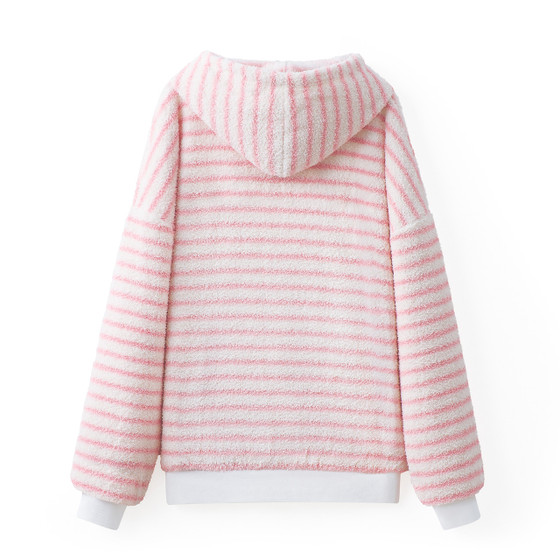 Coma Hoodie - Pink Stripe