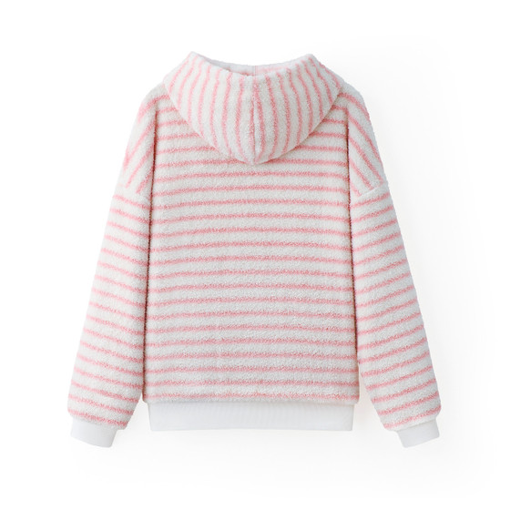 Coma Hoodie - Pink Stripe