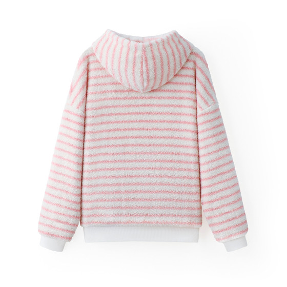 Coma Hoodie - Pink Stripe - Men's