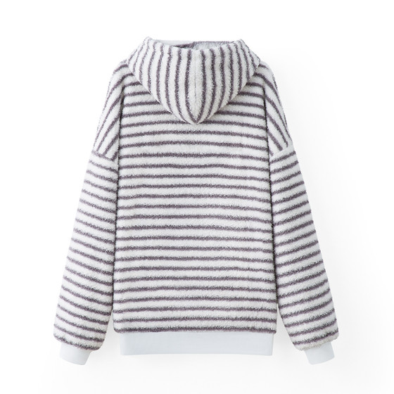 Coma Hoodie - Gray Stripe
