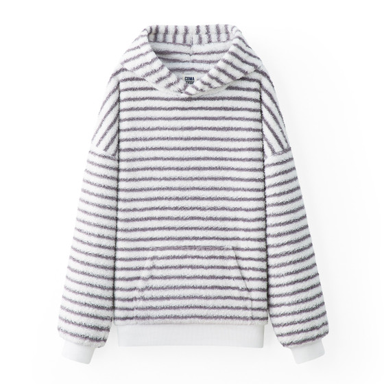 Coma Hoodie - Gray Stripe