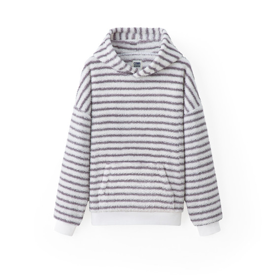 Coma Hoodie - Gray Stripe