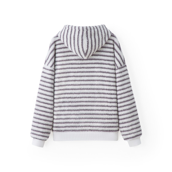 Coma Hoodie - Gray Stripe - Men's