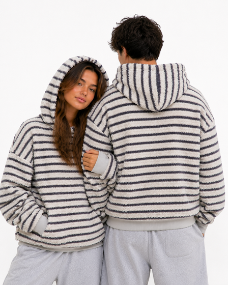 Coma Hoodie - Earth Stripe
