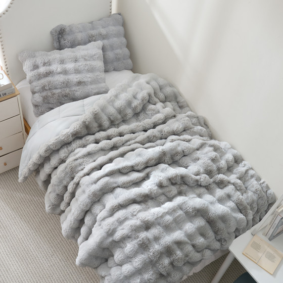 Snowball® Chunky Bunny® Bare Bottom® - Coma Inducer® Twin XL Comforter - Gray Dusk