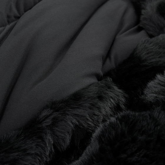 Snowball® Chunky Bunny® Bare Bottom® - Coma Inducer® Twin XL Comforter - Almost Black