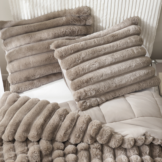 Roy Cordi - Coma Inducer® Standard Sham (2-Pack) - Brown Taupe