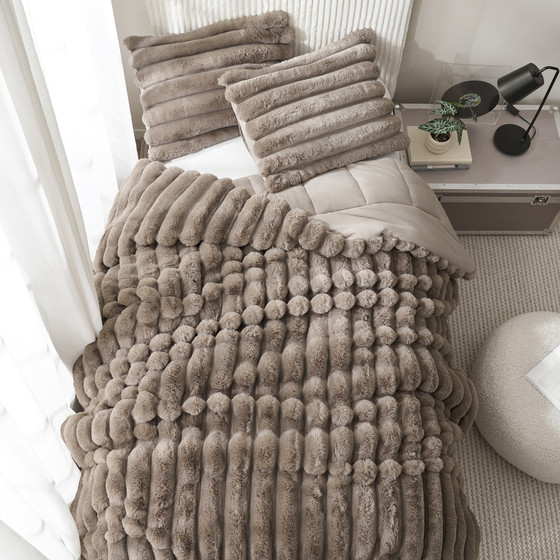 Roy Cordi - Coma Inducer® Twin XL Comforter - Brown Taupe
