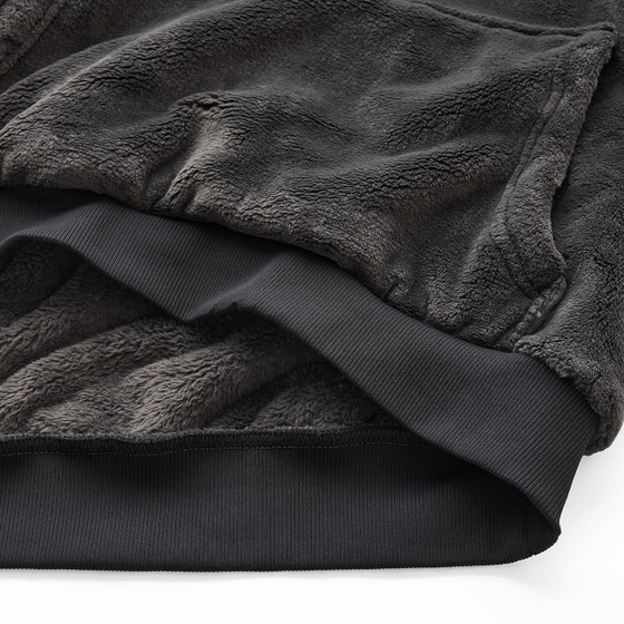 Coma Hoodie™ - The Original Plush - Charcoal Black