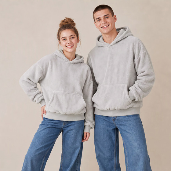 Coma Hoodie™ - The Original Plush - Glacier Gray - Men's