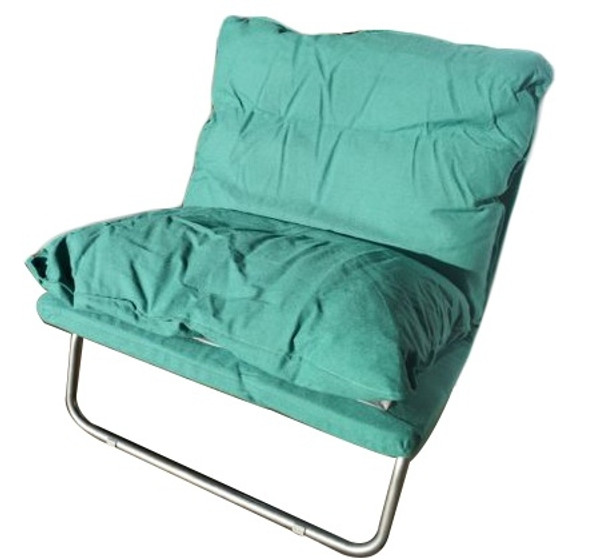 The LUX Lounger Sofa (Limited Edition - by College Ave) - Green Dorm Seat Comfy Cushioning