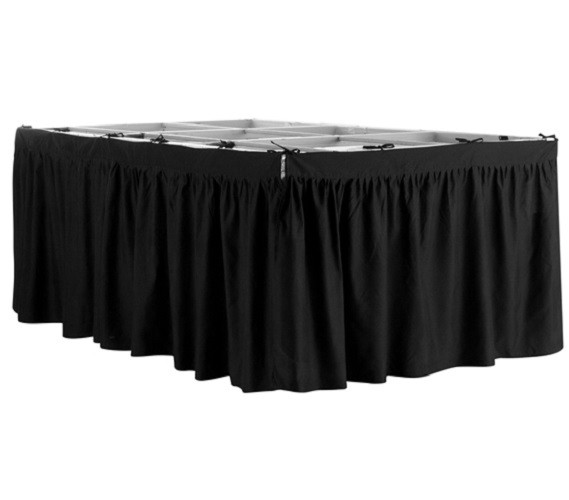 Twin XL Calm Mint/Black Reversible College Comforter