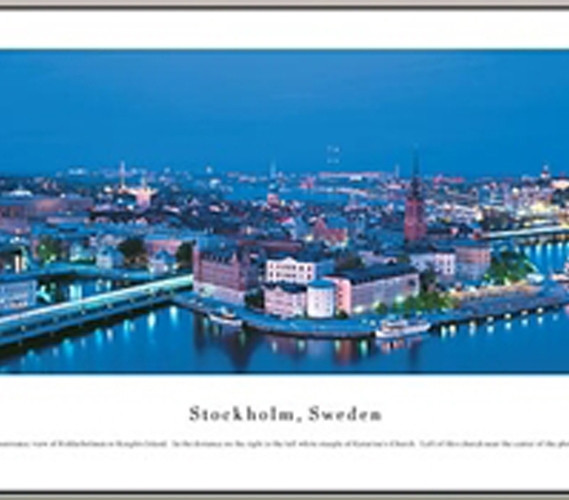 Keep Dorm Walls Looking Sharp - Stockholm, Sweden - Panorama - Very Cool Decor For Dorms