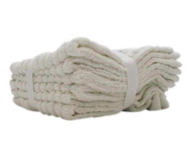 6 Pack Wash Cloths White Heavyweight Collection Dorm bathroom supplies