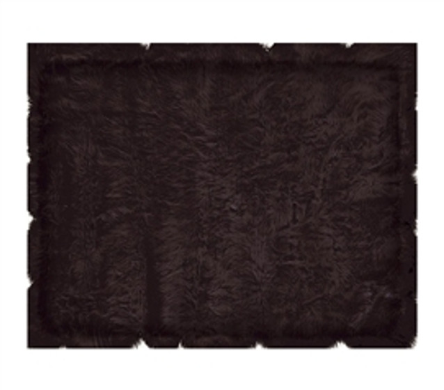 Espresso Rich Faux Sheepskin Rug College dorm room necessities