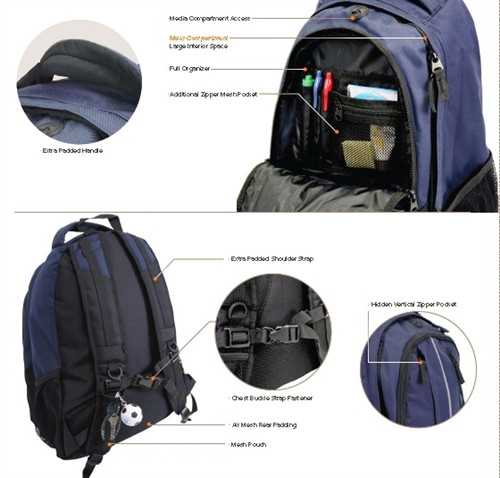 Durable Collegiate Backpack