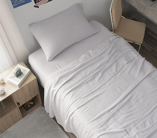 Black Sheet Set Silky Bamboo Bedding for Dorm Twin XL Dimensions Extra Long Twin Bed Essentials College Essentials