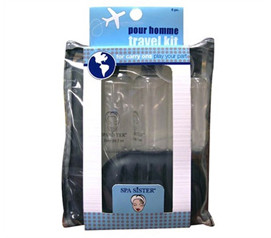 Hold Dorm Bathroom Accessories - Pour Homme Travel Kit - Pack Up Your Small Dorm Supplies