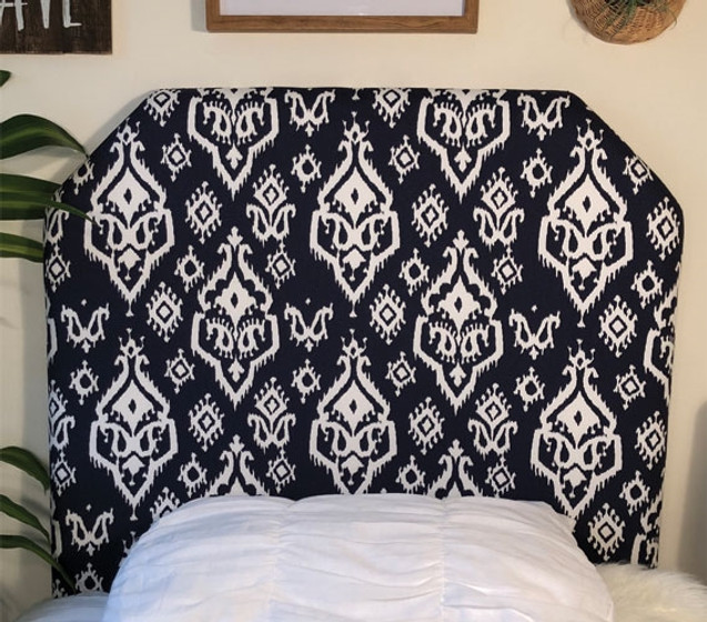 Essential College Dorm Room Decor Stylish Navy Rajias Extra Long Twin Headboard