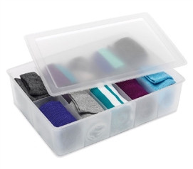 10 Section Dorm Organizer Box Dorm Room Organization Dorm Essentials