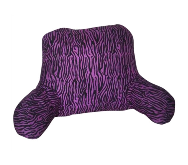 Zebra Purple and Black Dorm Bedrest