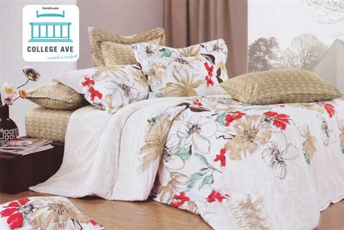 Twin XL Comforter Set - College Ave Dorm Bedding - Pure Cotton