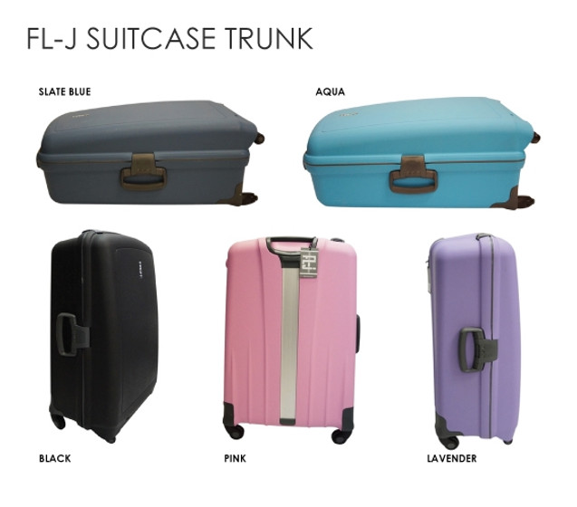 FL-J Suitcase Trunk - Lavender Storage Trunk for College