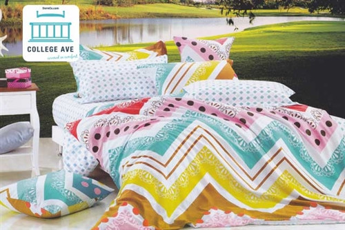 Twin XL Comforter Set - College Ave Dorm Bedding -Comfortable Comforter And Sham
