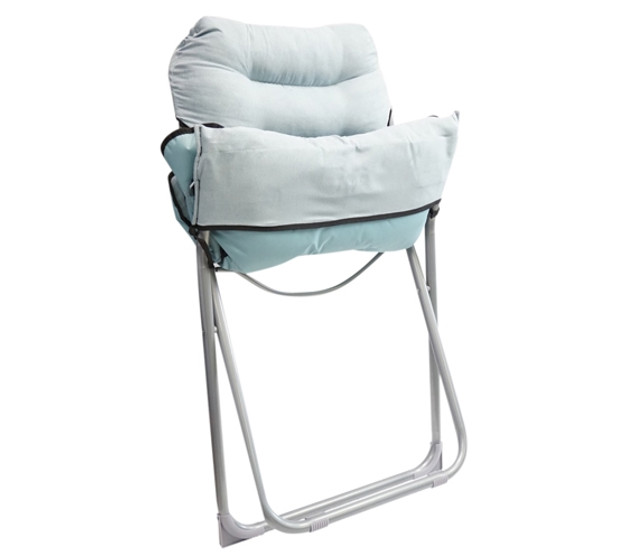 College Club Dorm Chair - Plush & Extra Tall - Stone Gray - Thick And Padded