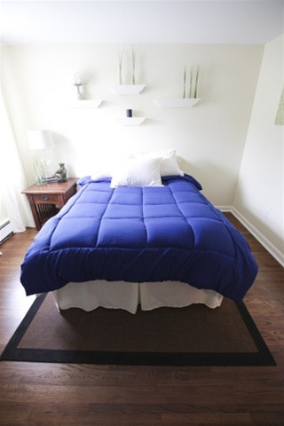Dorm Bedding Pacific Blue Comforter - Extra Long Twin Comforter for College Beds