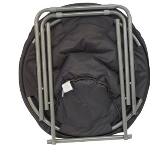 Dorm Seating - Comfy Corduroy Moon Chair - Sage Gray - College Accessories