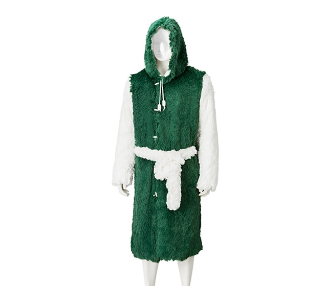Guys Dorm Stuff Funny College Student Gifts High Quality Shaggy Fur Robe with Pockets and Hoods