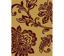 Henna Floral Dorm Rug College dorm supplies
