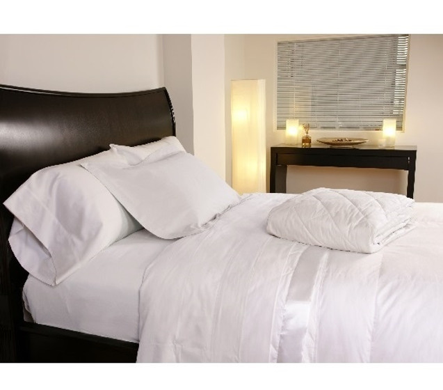 Dorm Essentials Temperature Regulation Dorm Pillowcases - White Bedding for Dorms