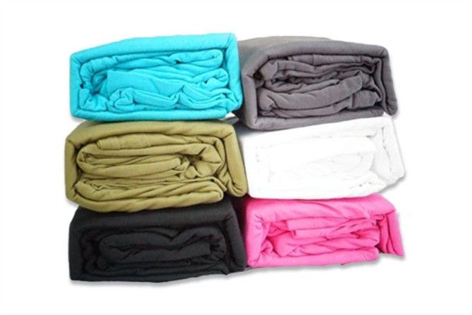 College Ave Jersey Knit Twin XL College Bedding Sheets (Available in 6 Colors) - Complete Your Dorm Bedding