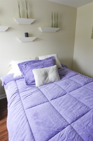 College Plush Comforter - Lavender Harvest - Twin XL Dorm Room Supplies