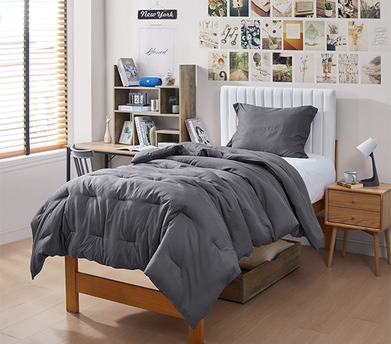 Breathable Dorm Bedding - Coma Inducer Twin XL Cooling Comforter