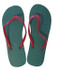 Turquoise with Pink Strap / Hearts - Shower Sandal - 2 Pack