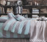 Blue and Gray Stripes Twin XL Comforter Set Twin XL Bedding Extra Long Twin Comforter Dorm Room Decor
