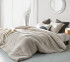 Machine Washable Twin XL Bedding Heathered Rustic Gray College Comforter Set Made with Yarn Dyed Cotton