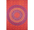Red Nova Circle Tapestry