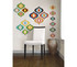 Fun Dorm Stuff - 60's Color Bargello - Peel N Stick - Keep It Retro