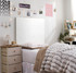 The Cardboard Headboard - Classic White