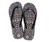 Black and White Pattern - Shower Sandal