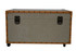 Sturdy and Stylish - Classic Canvas Dorm Room Trunk - Sahara Taupe - Great For Transporting Dorm Stuff