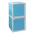 Great Design - Easy-Storage College Cubes - Aqua - Useful Storage Supplies For Dorms