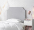 Padded Headboard for Dorm Room Twin Extra Long Bedding Essentials Neutral Dorm Decor Ideas