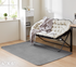 Must Have Dorm Item - Microfiber Dorm Rug - Steele Gray - Keep Floors Soft