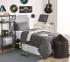 Must Have Dorm Item - Microfiber Dorm Rug - Steele Gray - Keep Floors Soft