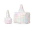 Extra Large Duffle Shoulder Strap Messenger Tote Bag Rainbow Faux Fur Purse Available in Multiple Sizes College Student Gift Ideas Cozy Dorm Ideas